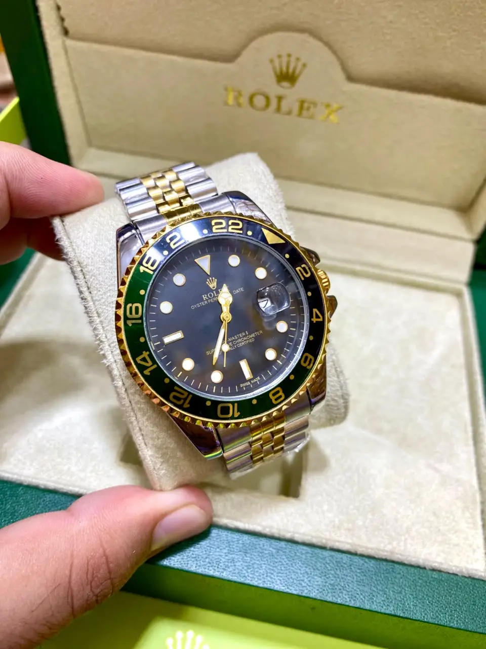 Rolex GMT-Master II Gold & Silver